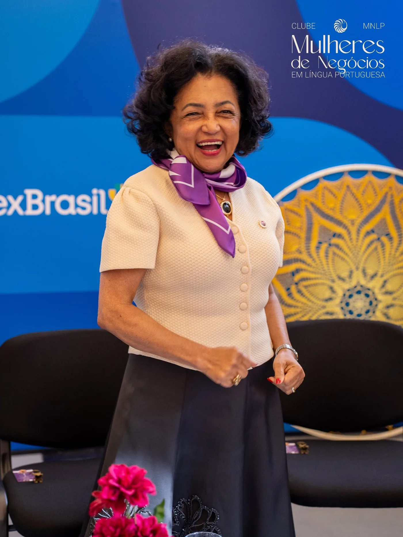 Líder do MNLP em evento internacional